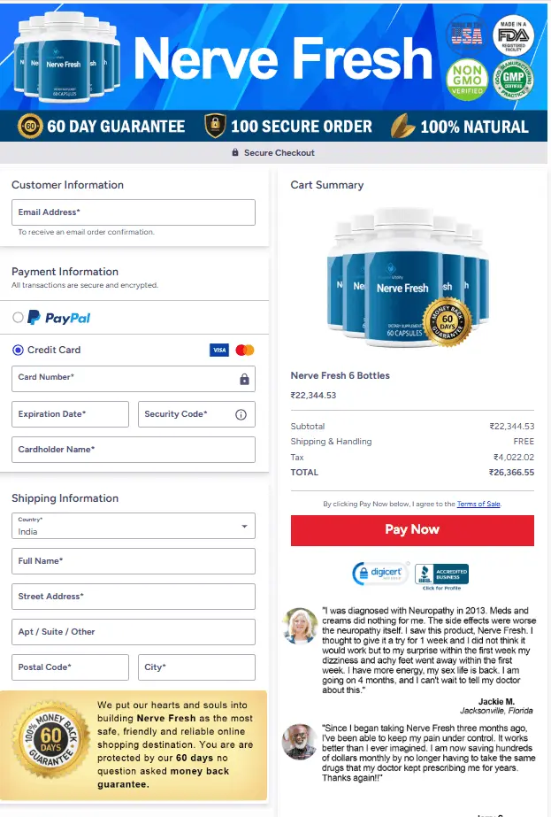 nerve fresh official